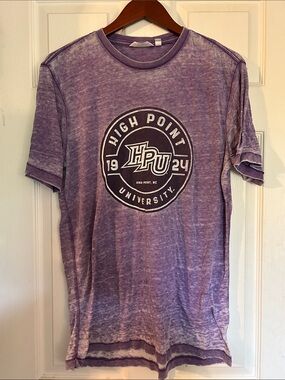 Purple High Point University Graphic Tee